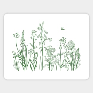 Wildflowers Magnet